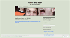 Desktop Screenshot of hustleandheart.wordpress.com