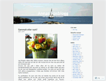 Tablet Screenshot of annasrosblogg.wordpress.com