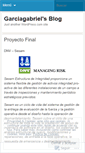 Mobile Screenshot of garciagabriel.wordpress.com