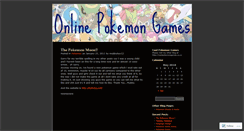 Desktop Screenshot of coolpokemongames.wordpress.com