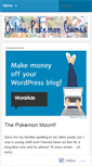 Mobile Screenshot of coolpokemongames.wordpress.com