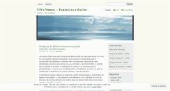 Desktop Screenshot of farmacianet.wordpress.com