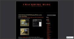 Desktop Screenshot of crackburg.wordpress.com