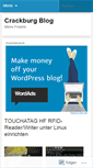 Mobile Screenshot of crackburg.wordpress.com