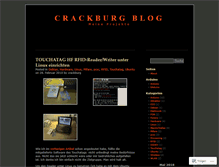 Tablet Screenshot of crackburg.wordpress.com