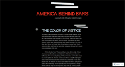 Desktop Screenshot of americabehindbars.wordpress.com