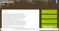 Desktop Screenshot of missmoosh.wordpress.com