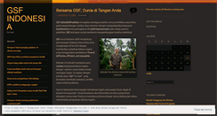 Desktop Screenshot of gsfindonesia.wordpress.com