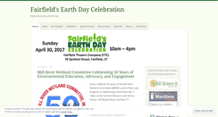 Desktop Screenshot of fairfieldearthday.wordpress.com