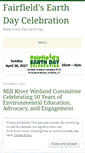 Mobile Screenshot of fairfieldearthday.wordpress.com