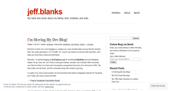 Desktop Screenshot of jeffblanks.wordpress.com