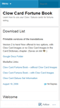 Mobile Screenshot of clowcard.wordpress.com