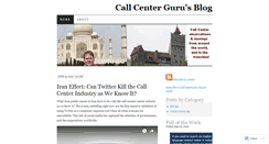 Desktop Screenshot of callcntrguru.wordpress.com