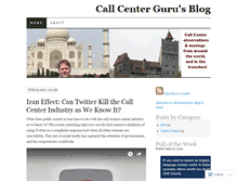Tablet Screenshot of callcntrguru.wordpress.com