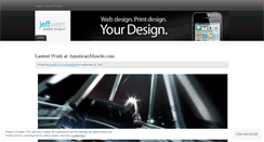 Desktop Screenshot of jeffwertdesign.wordpress.com