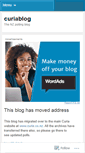 Mobile Screenshot of curiablog.wordpress.com