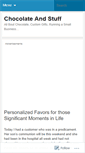 Mobile Screenshot of americanchocolatecompany.wordpress.com