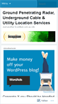 Mobile Screenshot of cablelocators.wordpress.com