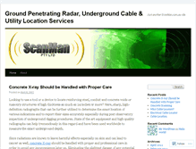 Tablet Screenshot of cablelocators.wordpress.com