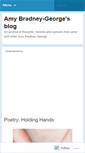 Mobile Screenshot of amybradneygeorge.wordpress.com