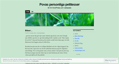 Desktop Screenshot of povanorrkoping.wordpress.com