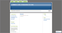Desktop Screenshot of ccsdccs.wordpress.com