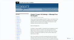 Desktop Screenshot of buildingthefutureofpharmacy.wordpress.com