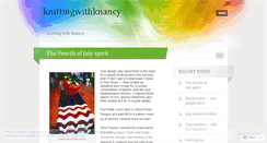 Desktop Screenshot of knittingwithknancy.wordpress.com