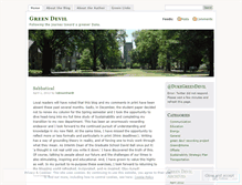 Tablet Screenshot of dukegreendevil.wordpress.com