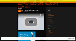 Desktop Screenshot of funkyvideos.wordpress.com