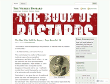 Tablet Screenshot of bookofbastards.wordpress.com