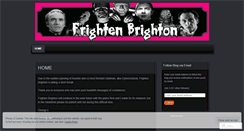 Desktop Screenshot of frightenbrighton.wordpress.com