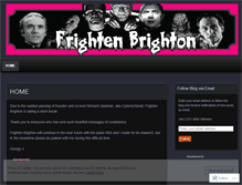 Tablet Screenshot of frightenbrighton.wordpress.com