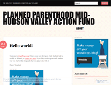 Tablet Screenshot of ppmhvaf.wordpress.com