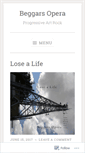 Mobile Screenshot of beggarsopera.wordpress.com