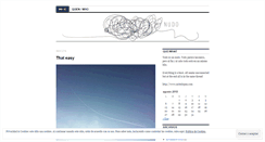 Desktop Screenshot of minudo.wordpress.com