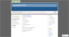 Desktop Screenshot of chefdeepa.wordpress.com