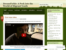 Tablet Screenshot of dreamfieldsbook.wordpress.com