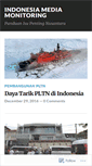 Mobile Screenshot of monitoringmedia.wordpress.com