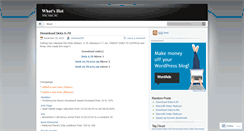 Desktop Screenshot of clarklao2009.wordpress.com
