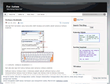 Tablet Screenshot of forantum.wordpress.com