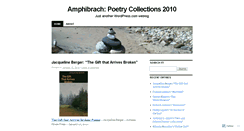 Desktop Screenshot of amphibrach.wordpress.com