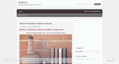 Desktop Screenshot of massaceramica.wordpress.com
