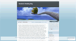 Desktop Screenshot of kendrickwedding.wordpress.com