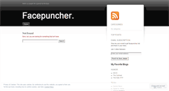 Desktop Screenshot of facepuncher.wordpress.com
