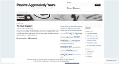 Desktop Screenshot of passiveaggressivelyyours.wordpress.com