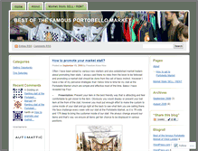 Tablet Screenshot of bestofportobellomarket.wordpress.com