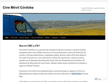 Tablet Screenshot of cinemovilcordoba.wordpress.com