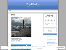 Tablet Screenshot of equilibrios.wordpress.com
