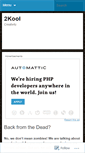 Mobile Screenshot of be2kool.wordpress.com